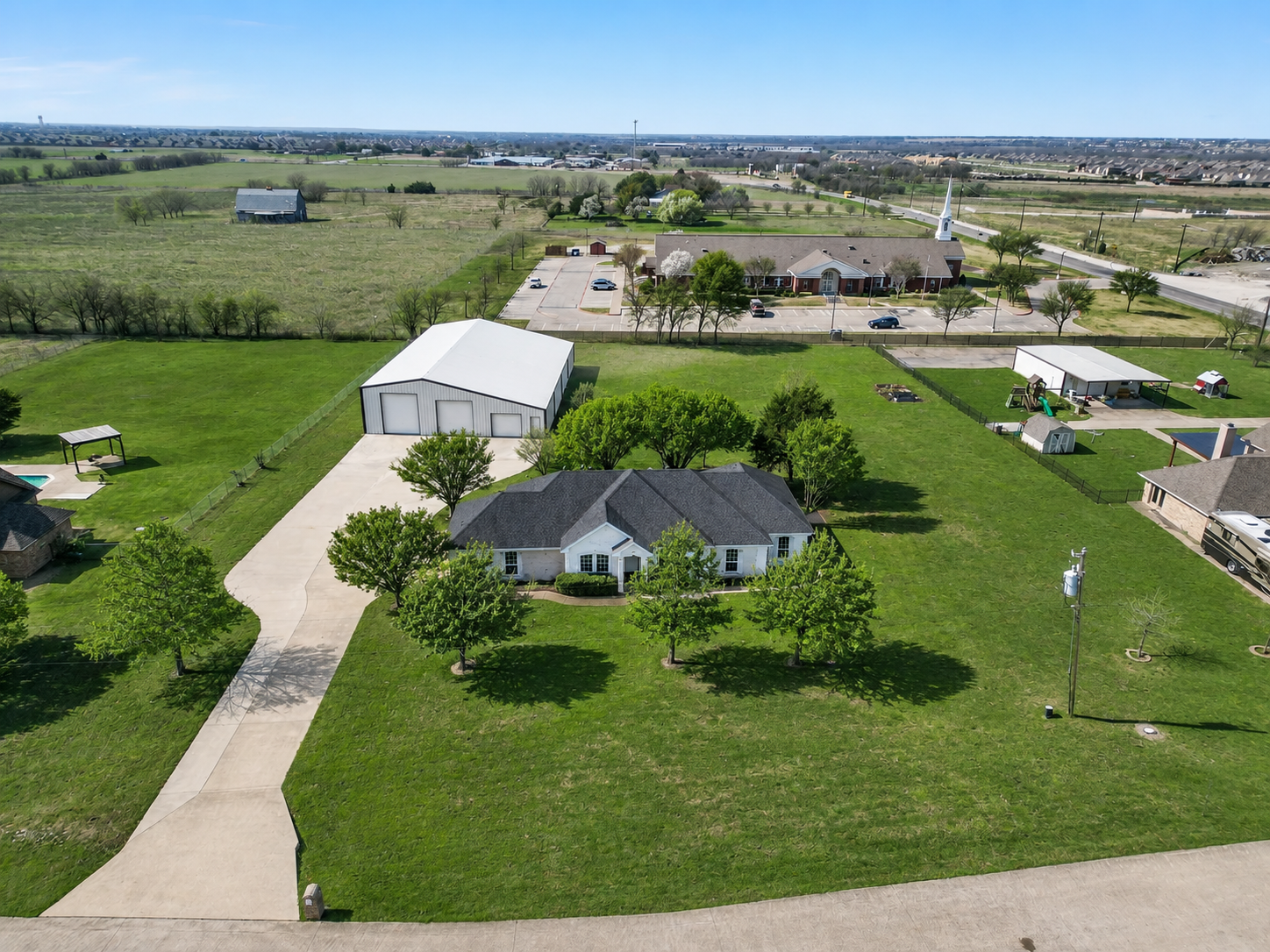Tranquil 1.5 Acre Retreat property in Forney